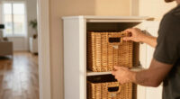 An IKEA HEMNES Hack Added So Much Storage To A Bland Hallway