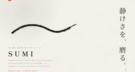 SUMI 墨 — Paper & Ink Atelier, Kyōto (FABLE/175)