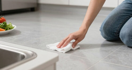 How Placing A Paper Towel On Your Kitchen Floor Can Save Your Food Prep
