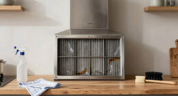 How to Clean a Greasy Range Hood Filter