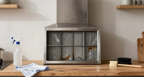 How to Clean a Greasy Range Hood Filter
