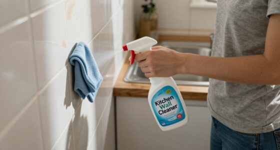 How to Clean Greasy Kitchen Walls