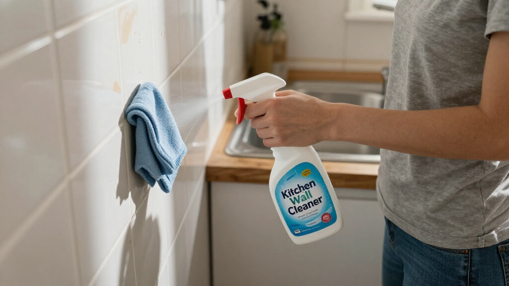 How to Clean Greasy Kitchen Walls
