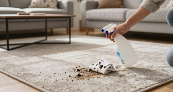 How to Get Mud Out of Carpet Without Spreading It