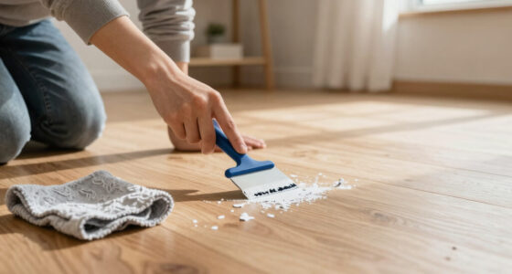 How to Get Paint Off a Hard Floor
