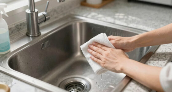 The Right Way to Clean a Stainless Steel Sink