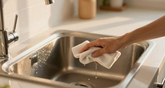 The Right Way to Clean a Stainless Steel Sink