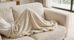 This Luxuriously Soft Blanket Is Just Like That Insta-Famous Option, But Less Expensive (and Comes in Stripes!)
