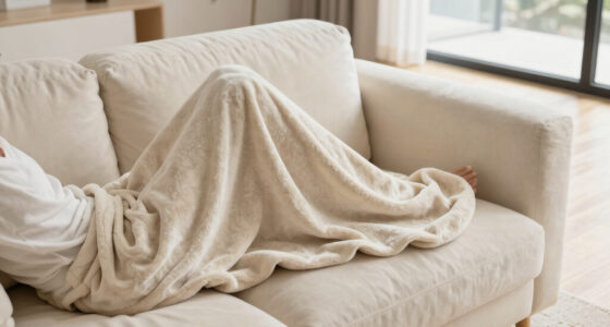 This Luxuriously Soft Blanket Is Just Like That Insta-Famous Option, But Less Expensive (and Comes in Stripes!)