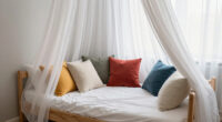 A Clever Canopy Bed Hack Makes This Bedroom Look So Whimsical