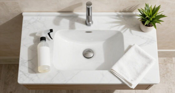 How to Clean a Stone or Marble Bathroom Surface