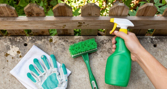 How to Clean Mold Off a Fence