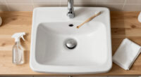 How to Remove Toothpaste and Soap Build-Up From a Sink