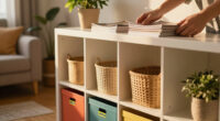 I Created A Pretty IKEA BILLY Hack That Seriously Cuts Clutter