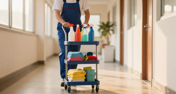 7 Best Rolling Cleaning Supply Carts in 2026