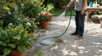 How to Clean a Concrete Patio Without Killing Your Plants