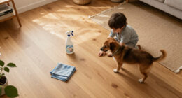 How to Make a Floor Cleaner That's Safe for Kids and Pets