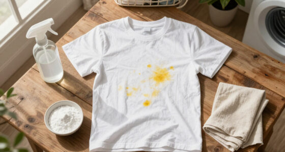 How to Remove Old Yellow Stains From White Clothes