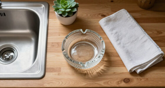 I’m Putting A Vintage Glass Ashtray By My Kitchen Sink (It’s So Pretty!)
