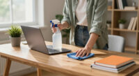The Right Way to Clean a Home Office