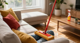 They Took A Risk On Mustard And Red — It Completely Changed This Living Room