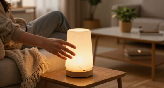 Walmart's New $25 Travertine-Look Lamp Looks Shockingly High-End