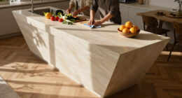 Designers Say Shapely, Angular Kitchen Islands Don't Just Look Good — They Can Improve The Flow Of Your Space, Too
