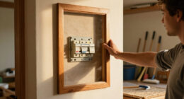 DIYers Are Hiding Unsightly Electrical Panels With This Home Design Staple