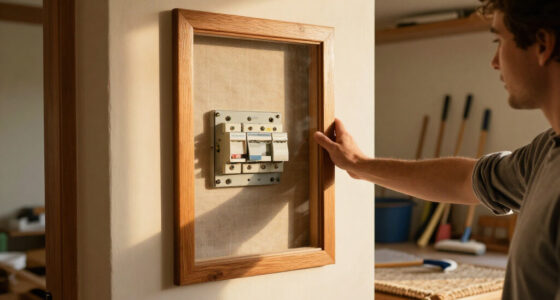 DIYers Are Hiding Unsightly Electrical Panels With This Home Design Staple