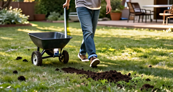 Do You Put Topsoil Down After Using Lawn Aerators?