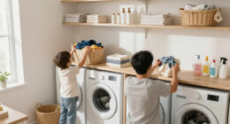 I Designed A Tiny Laundry Room For My Family Of 4 – These Clever Storage Ideas Keep It Clutter-free