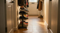 Not A Traditional Shoe Rack: Save Space With A Vertical Alternative