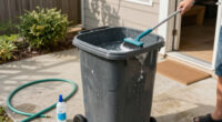 Smelling Your Garbage Cans? The Underrated Trick To Give Them A Deep Clean
