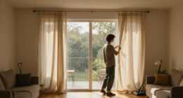 Swap Your Curtain Rod For This More Minimalistic Alternative