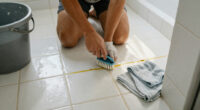 The Right Way to Whiten Grout That's Gone Yellow