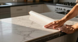 This $50 Amazon Find Made My Dark, Dated Countertops Look Like Expensive Marble
