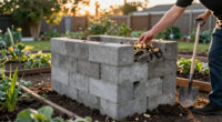 Use Concrete Blocks For A Durable Alternative To A Compost Bin